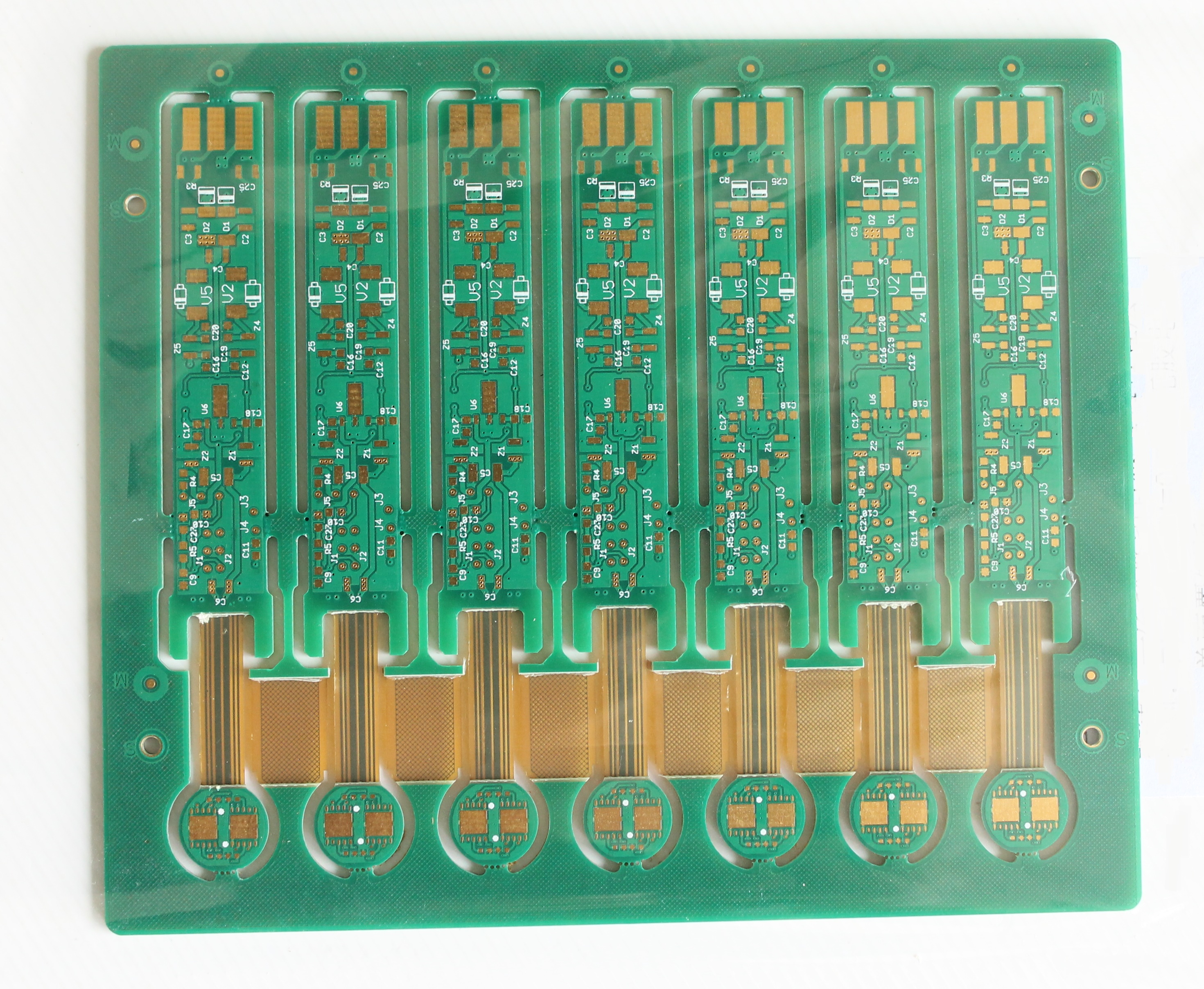 2layers flex-rigid PCB